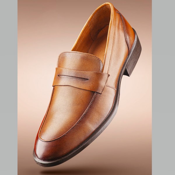 Original leather men's shoes, model Hm 226