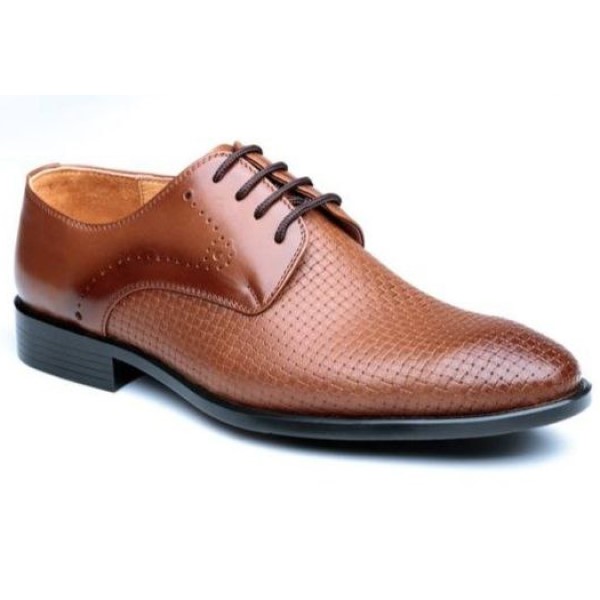 Dress shoes with printed natural leather code Am 121