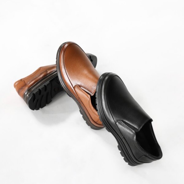 Men's comfortable daily shoes, genuine leather, code 121 Hm