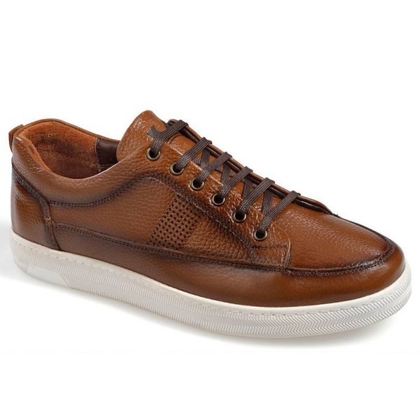 Am 962 natural leather sports shoes for men