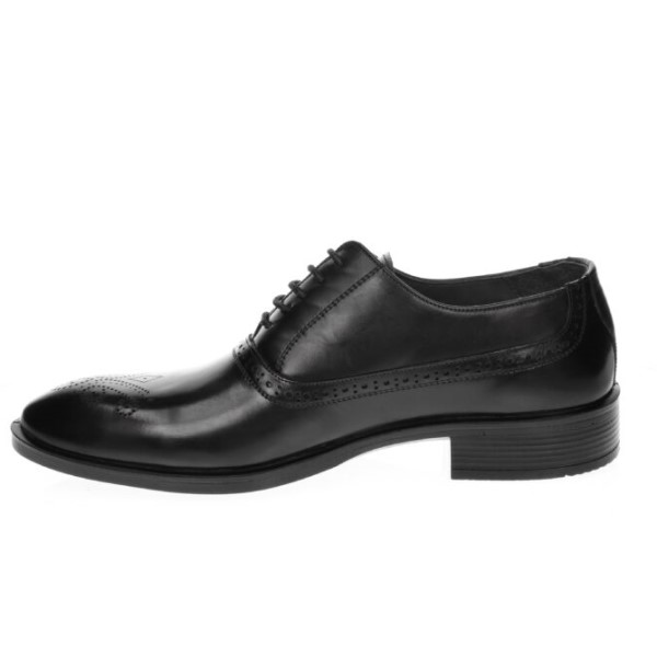 Classic men's shoes, natural leather, code Hm 233